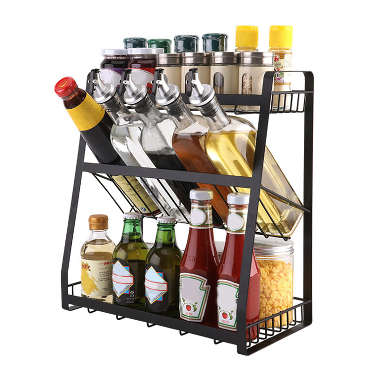 Prep & Savour MultiFunctional 3 Tier Condiment Rack & Reviews Wayfair.ca
